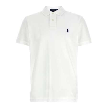 Logo embroidery polo shirt
