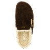 Suede sabots