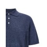 Linen cotton polo shirt