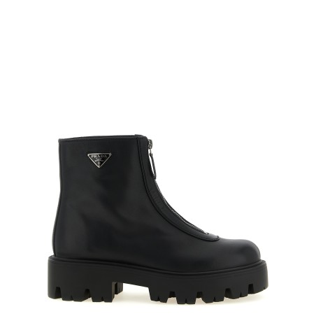 Zipped ankle boots