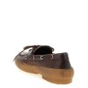 'Deck' leather loafers