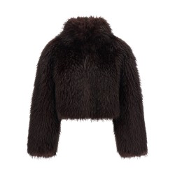 'Gravina' eco-fur coat