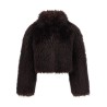 'Gravina' eco-fur coat
