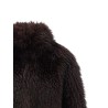 'Gravina' eco-fur coat