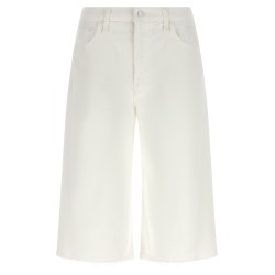 'The Whole Lot Zip Twist Fray' bermuda shorts