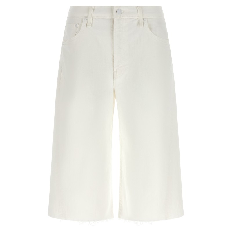 'The Whole Lot Zip Twist Fray' bermuda shorts