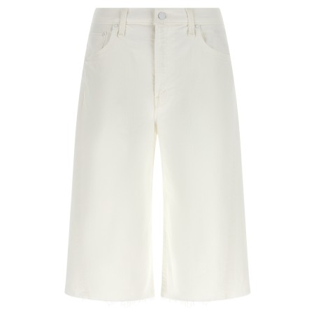 'The Whole Lot Zip Twist Fray' bermuda shorts
