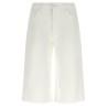 'The Whole Lot Zip Twist Fray' bermuda shorts