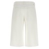 'The Whole Lot Zip Twist Fray' bermuda shorts