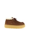 Suede lace ups