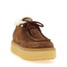 Suede lace ups