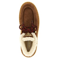 Suede lace ups