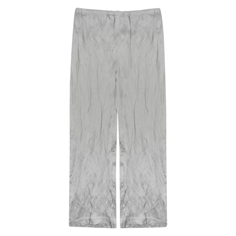 PANTALONE IN VISCOSA TESTURIZZATA