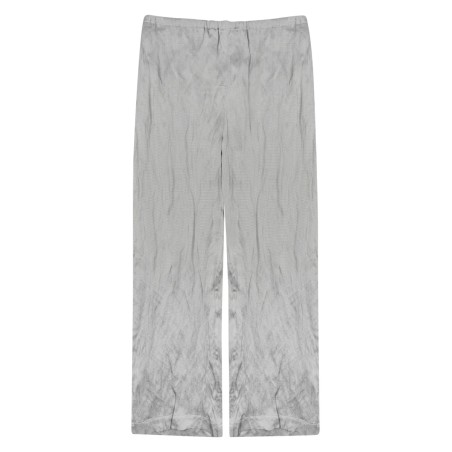 PANTALONE IN VISCOSA TESTURIZZATA