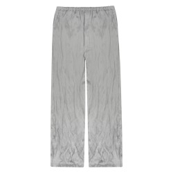 PANTALONE IN VISCOSA TESTURIZZATA