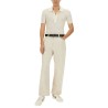 COTTON AND SILK POLO SHIRT