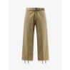 Cotton trousers with belt