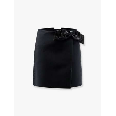 Mini wrap skirt