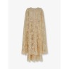 Valiant Lace Caped Maxi Dress