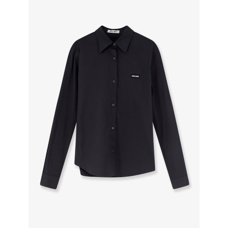 Stretch poplin shirt