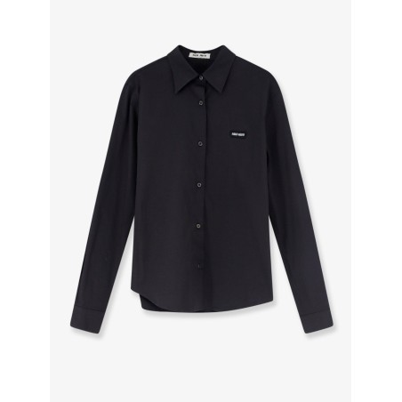Stretch poplin shirt