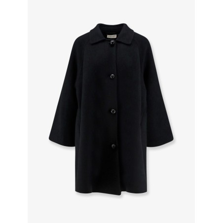 Ina virgin wool and cashmere coat