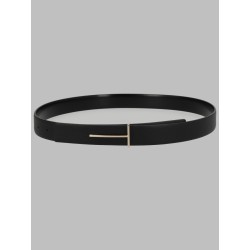 CINTURA CON FIBBIA "T"
