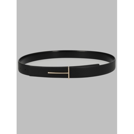 CINTURA CON FIBBIA "T"
