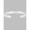 BRACCIALE "MANCHETTE PLAT" CON LOGO