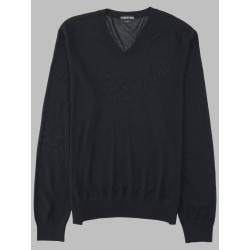 MAGLIA CON SCOLLO A V