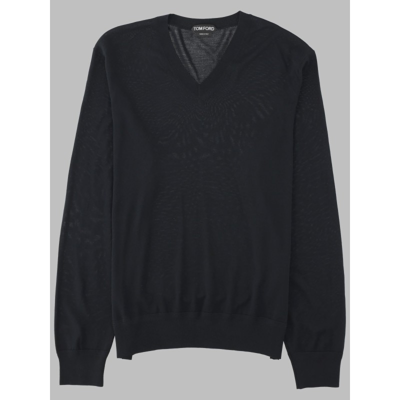 MAGLIA CON SCOLLO A V