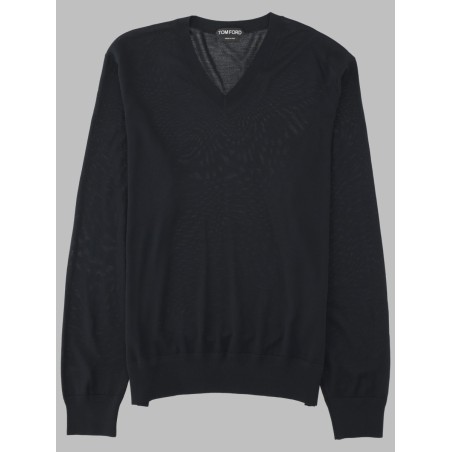 MAGLIA CON SCOLLO A V