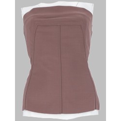 TOP BUSTIER IN LANA