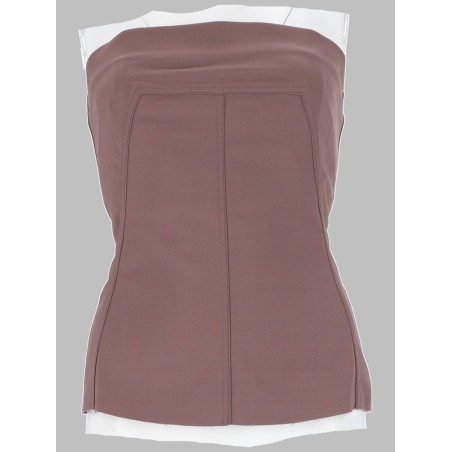 TOP BUSTIER IN LANA