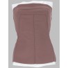 TOP BUSTIER IN LANA