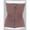 TOP BUSTIER IN LANA