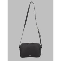 BORSA A TRACOLLA IN PELLE MARTELLATA