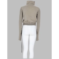 FELPA "MOUNTAIN" CON ZIP ASIMMETRICA