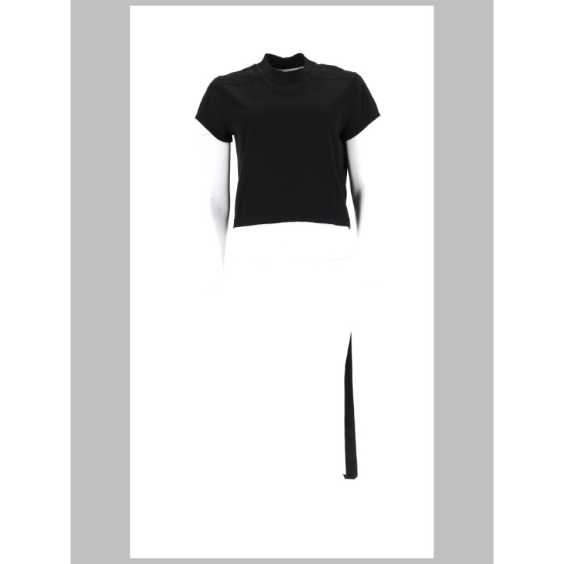 T-SHIRT CROPPED IN COTONE