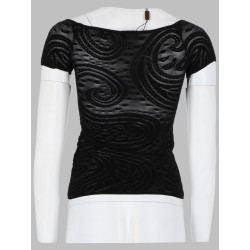 TOP JACQUARD CON MOTIVO PAISLEY