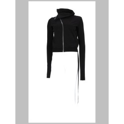 FELPA "MOUNTAIN" CON ZIP ASIMMETRICA