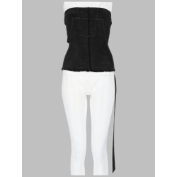 TOP "SPLINTERED BUSTIER"
