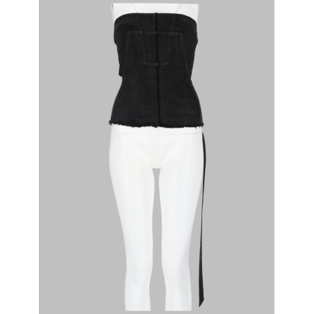 TOP "SPLINTERED BUSTIER"