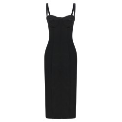 'Black Sicily' Bra Corset Dress