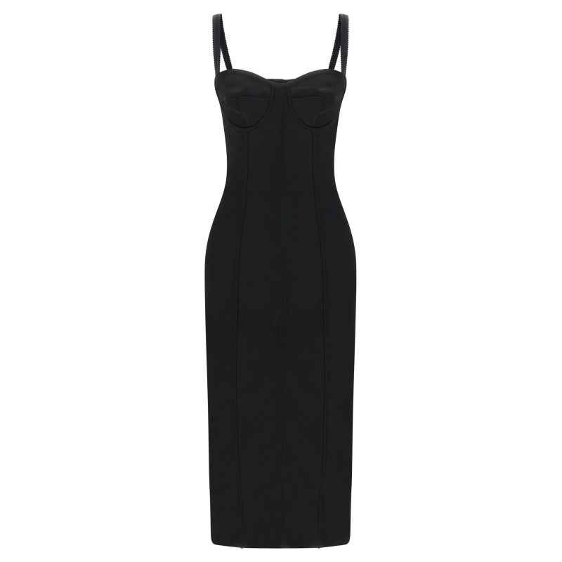 'Black Sicily' Bra Corset Dress