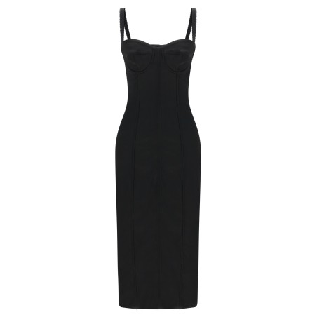 'Black Sicily' Bra Corset Dress