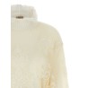 Jacquard yarn sweater