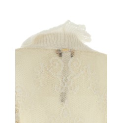 Jacquard yarn sweater