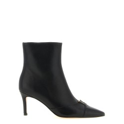 Logo ankle boots