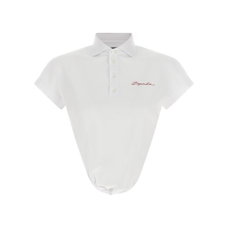 'Deep Cut Just Right Fit' polo shirt